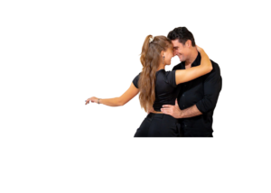 Michael Kielbasa and Emilia Jaskot, from Houston (WCS) Sponsored by Rusty Pipe Mechanical Inc.